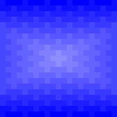 Blue rectangles and squares repeat pattern background. Abstract 3D geometric background vector.