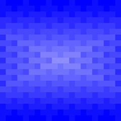 Blue rectangles and squares repeat pattern background. Abstract 3D geometric background vector.