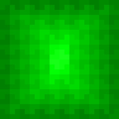 Abstract 3D H letter or plus symbol repeat pattern seamless background. Green polygons, rectangles and squares simple background vector.