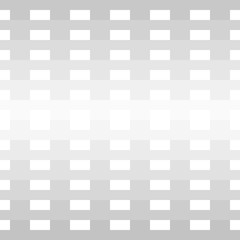 3D grey geometric shape repeat pattern on white background vector.