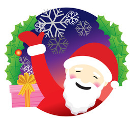 It's Christmas time.Christmas gift. Merry Christamas