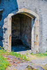 Abandoned old fort on the Crozon Peninsula. Finister. Brittany. France