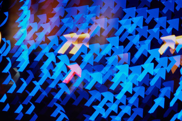 Various multicoloured bubles close up in dark light background, festival celebrities photo, bubbles,Christmas, New Year, Colorful bokeh. Bokeh, abstract light background.Holidays background.Festive