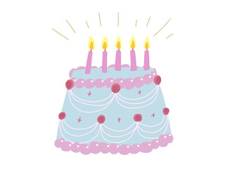 decorated cake