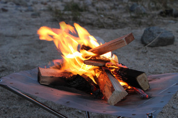 焚き火