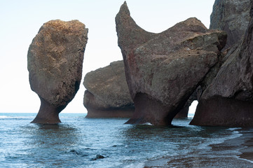 Coast of the Sea of Japan in Primorskiy region