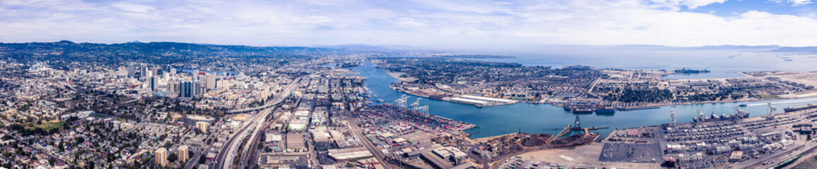 aerial view of sf