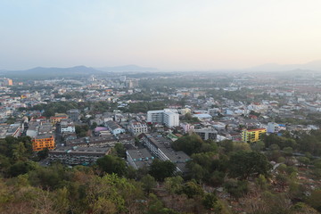 aerial view of the Phuket Town