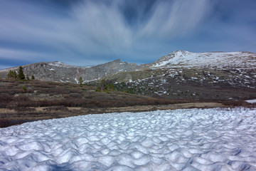 Thin Clouds over Mount Bierstadt