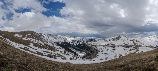 Panorama of Loveland Pass