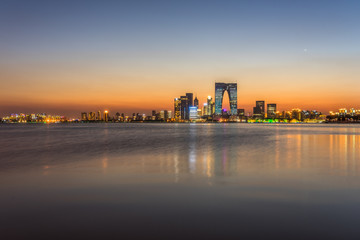 Obraz premium urban skyline and modern buildings, cityscape of China..