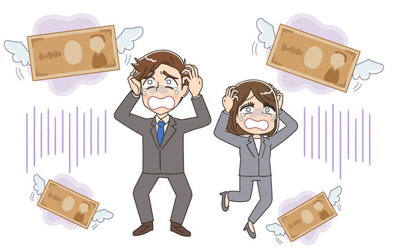 仕事 転職 ビジネス イラスト 人物 Stock Vector Adobe Stock