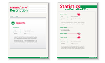 Layout poster template design event, promotional printing collection