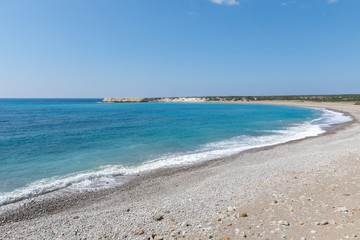 beach and sea