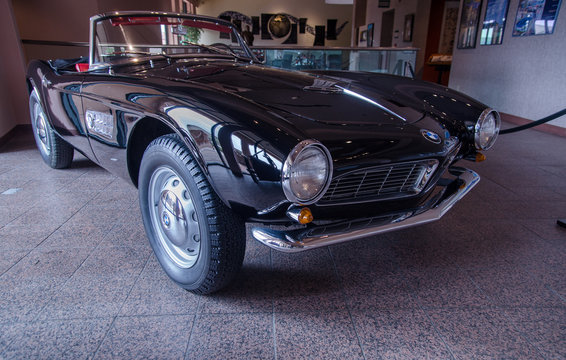 1958 BMW 507 Roadster presented in Blackhawk Museum. Ca. USA