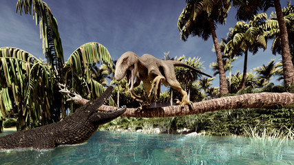 Predatory dinosaur © Sergey Drozdov