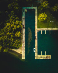 Birds Eye View of Lake Park