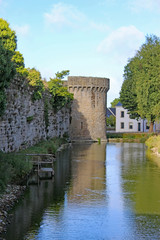Obraz premium Guerande City Walls, France