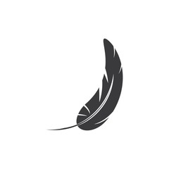 Feathers icon Vector Illustration design Logo