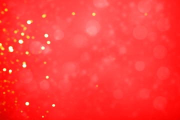 Red background blur