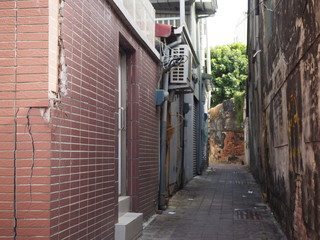 Fototapeta premium 台南の裏通り