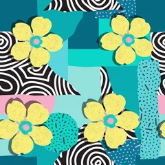 Tuinposter abstract seamless pattern © kseniavasil