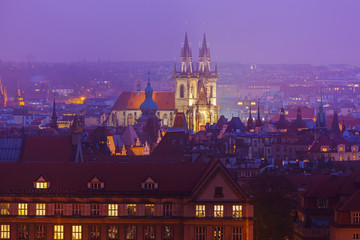 Obraz premium Cityscape of Prague - Czech Republic