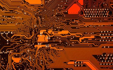 Abstract,close up of Mainboard Electronic computer background.