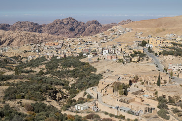 paysage urbain en Jordanie