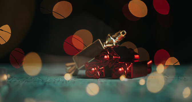 Christmas - Stock images for Christmas with lights, gifts and toys.