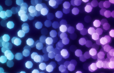 party confettie bokeh lights