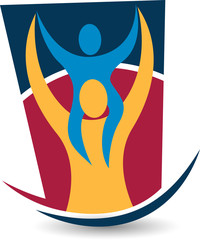 Daddy playing with a baby