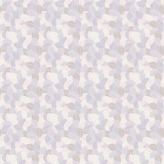 Decorative ornamental seamless soft brown beige pattern.