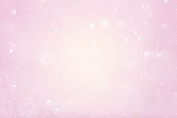 Texture background abstract with blurred bokeh light sparkle on pink background