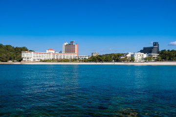 Fototapeta premium 南紀白浜 白良浜