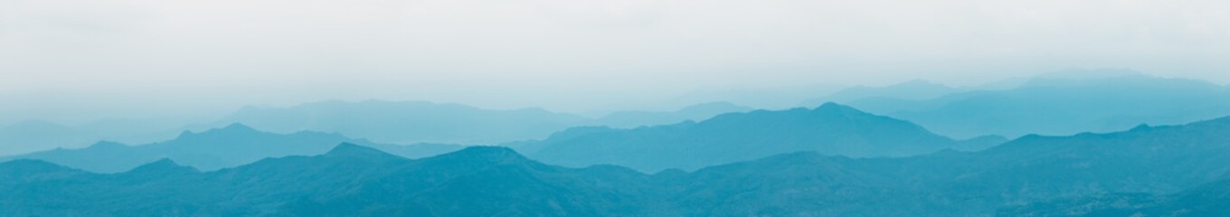 A continuous mountain. Background of Chinese ink painting.