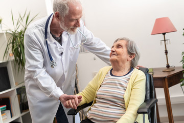 Obraz premium Concept of elderly support