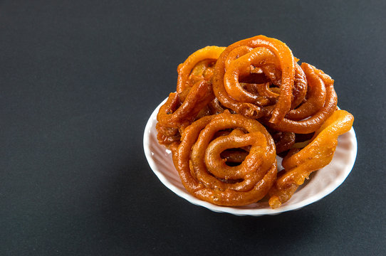 Indian sweet: Jalebi, Indian dessert jalebi or imarti
