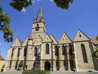 Hermannstadt, Stadtzentrum, evangelische Stadtpfarrkirche, Rumä