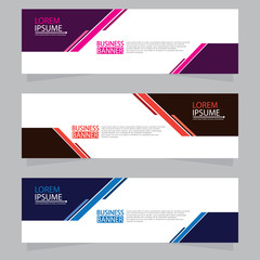 Banner background.modern template design.Vector illustration.