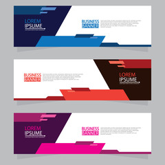Banner background.modern template design.Vector illustration.
