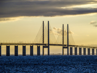 Öresundbrücke, Schweden, Skane, Öresund