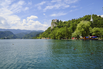 Triglav, Bled, See, Slowenien, Nordslowenien