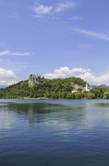 Fototapeta na wymiar Triglav, Bled, See, Slowenien, Nordslowenien