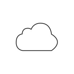 cloud icon vector illustration for website and design icon