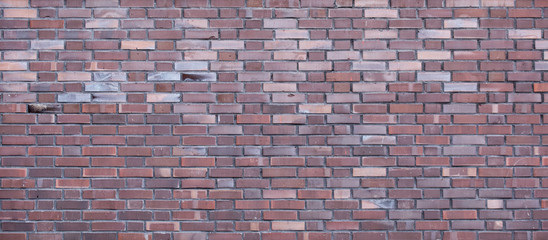 old red brick wall background