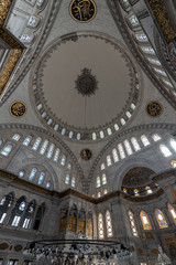 Fototapeta na wymiar istanbul moschea interno