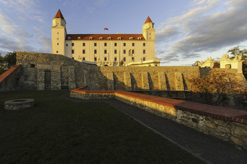 Fototapeta na wymiar Bratislava, Burg, Slowakische Republik, Pressburg