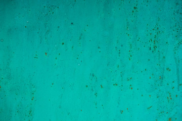Fototapeta na wymiar Rusty metal painted texture background. Green color.