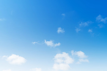 blue sky with cloud At Narathiwat Province Thailand.